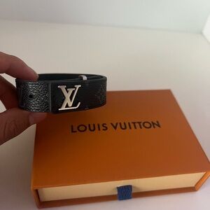 Louis Vuitton Slim Black Bracelet